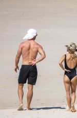 ELSA PATAKY in Swimsuit at a Beach in Byron Bay 04/27/2020