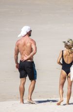 ELSA PATAKY in Swimsuit at a Beach in Byron Bay 04/27/2020