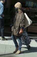 EMILIA CLARKE Wearing Mask Out Shopping in London 04/07/2020