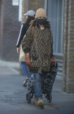 EMILIA CLARKE Wearing Mask Out Shopping in London 04/07/2020