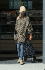 EMILIA CLARKE Wearing Mask Out Shopping in London 04/07/2020