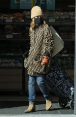 EMILIA CLARKE Wearing Mask Out Shopping in London 04/07/2020