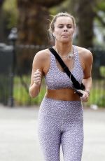 EMILY BLACKWELL Out Jogging in London 04/08/2020