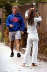 EMILY RATAJKOWSKI Scared After Her Dog Colombo Ran Loose in Los Angeles 04/10/2020