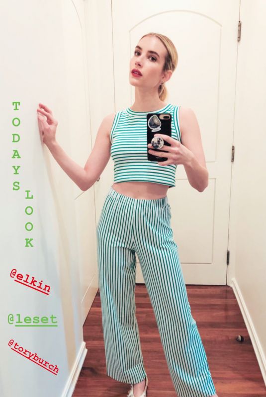 EMMA ROBERTS - Instagram Photos 04/10/2020