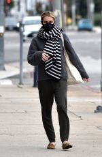 EMMA ROBERTS Wearing a Mask Out Shopping in Sherman Oaks 04/07/2020