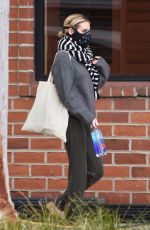 EMMA ROBERTS Wearing a Mask Out Shopping in Sherman Oaks 04/07/2020