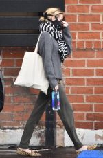 EMMA ROBERTS Wearing a Mask Out Shopping in Sherman Oaks 04/07/2020