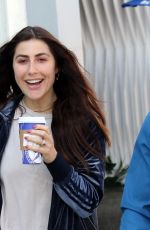 EMMA SLATER and Sasha Farber Out with Their Dog in Los Angeles 04/02/2020