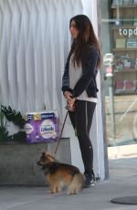 EMMA SLATER and Sasha Farber Out with Their Dog in Los Angeles 04/02/2020