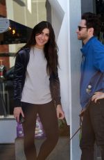 EMMA SLATER and Sasha Farber Out with Their Dog in Los Angeles 04/02/2020