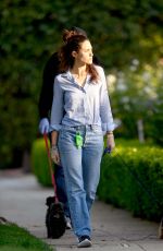 EMMY ROSSUM Out with Her Dogs in Los Angeles 04/01/2020