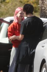 ESTHER ROSE MCGREGOR Meeting Up with Her Boyfriend in Pacific Palisades 04/24/2020