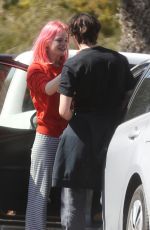 ESTHER ROSE MCGREGOR Meeting Up with Her Boyfriend in Pacific Palisades 04/24/2020