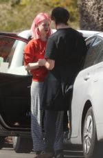 ESTHER ROSE MCGREGOR Meeting Up with Her Boyfriend in Pacific Palisades 04/24/2020