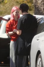 ESTHER ROSE MCGREGOR Meeting Up with Her Boyfriend in Pacific Palisades 04/24/2020