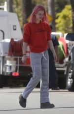 ESTHER ROSE MCGREGOR Meeting Up with Her Boyfriend in Pacific Palisades 04/24/2020