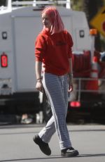 ESTHER ROSE MCGREGOR Meeting Up with Her Boyfriend in Pacific Palisades 04/24/2020