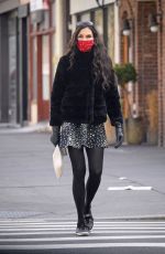 FAMKE JANSSEN Out and About in New York 04/16/2020