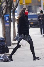 FAMKE JANSSEN Out and About in New York 04/16/2020