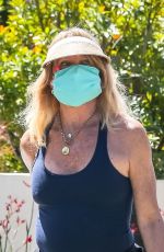 GOLDIE HAWN Out and About in Pacific Palisades 04/15/2020