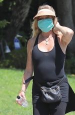 GOLDIE HAWN Out Hiking in Brentwood 04/11/2020