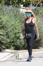 GOLDIE HAWN Out Hiking in Brentwood 04/11/2020