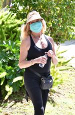 GOLDIE HAWN Out Hiking in Brentwood 04/11/2020