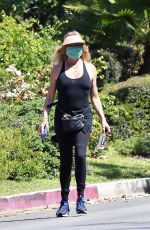 GOLDIE HAWN Out Hiking in Brentwood 04/11/2020