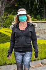 GOLDIE HAWN Out Hikinig in Pacific Palisades 04/18/2020
