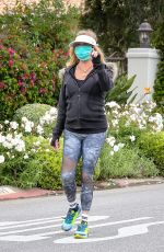 GOLDIE HAWN Out Hikinig in Pacific Palisades 04/18/2020