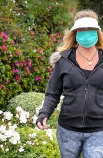 GOLDIE HAWN Out Hikinig in Pacific Palisades 04/18/2020