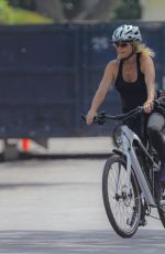 GOLDIE HAWN Out Riding a Bike in Palisades 04/29/2020