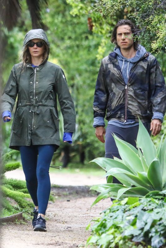 GWYNETH PALTROW and Brad Falchuk Out in Los Angeles 04/10/2020