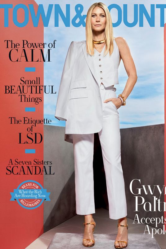 GWYNETH PALTROW in Town & Country Magazine, May 2020