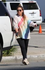 HAYLIE DUFF Out and About in Los Angeles 04/27/2020