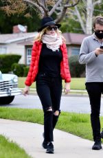 HEATHER GRAHAM Out and About in Los Angeles 04/21/2020