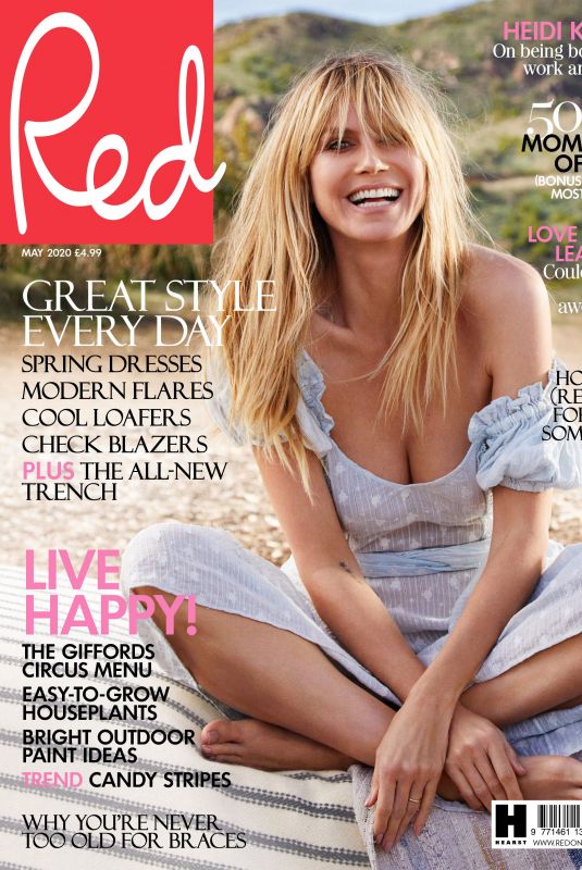 HEIDI KLUM in Red Magazine, UK May 2020