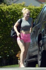 HEIDI MONTAG Out and About in Los Angeles 04/25/2020