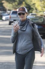 HELEN HUNT Out and About in Brentwood 04/20/2020