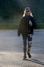 HELEN HUNT Out Hiking in Brentwood 04/13/2020