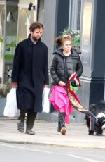 HELENA BONHAM CARTER and Rye Dag Holmboe Out in London 04/03/2020