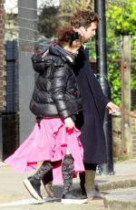 HELENA BONHAM CARTER and Rye Dag Holmboe Out in London 04/03/2020