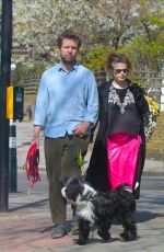 HELENA BONHAM CARTER and Rye Dag Holmboe Out in London 04/03/2020