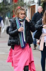 HELENA BONHAM CARTER Out and About in London 04/16/2020