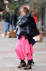 HELENA BONHAM CARTER Out and About in London 04/16/2020