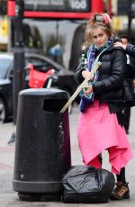 HELENA BONHAM CARTER Out and About in London 04/16/2020