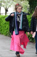 HELENA BONHAM CARTER Out and About in London 04/16/2020