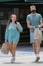 INANNA SARKIS and Matthew Noszka Shopping at Whole Food in Los Angeles 04/26/2020