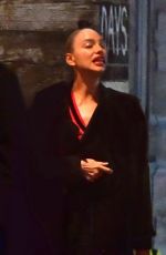 IRINA SHAYK and Vito Schnabel Night Out in New York 04/01/2020
